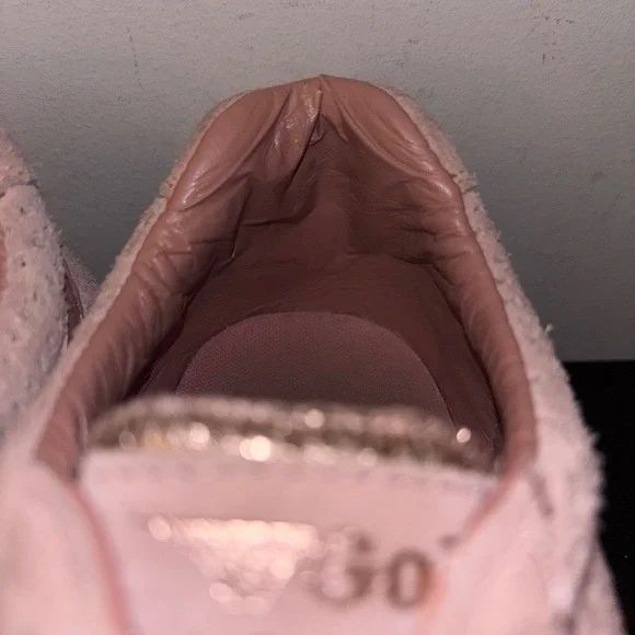 Gola Harrier | Women's US 9 EU 39-40 | Pink Suede Rose Gold Sneakers - Picture 11 of 11